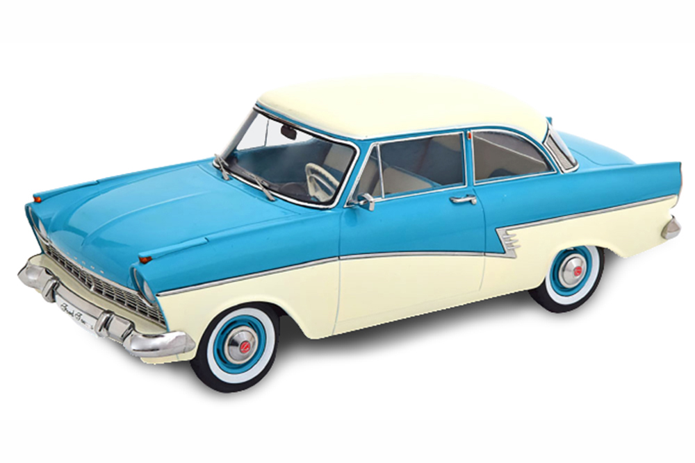 FORD TAUNUS 17M P2 1957 TURQUOISE WHITE LIMITED EDITION 1000 PCS