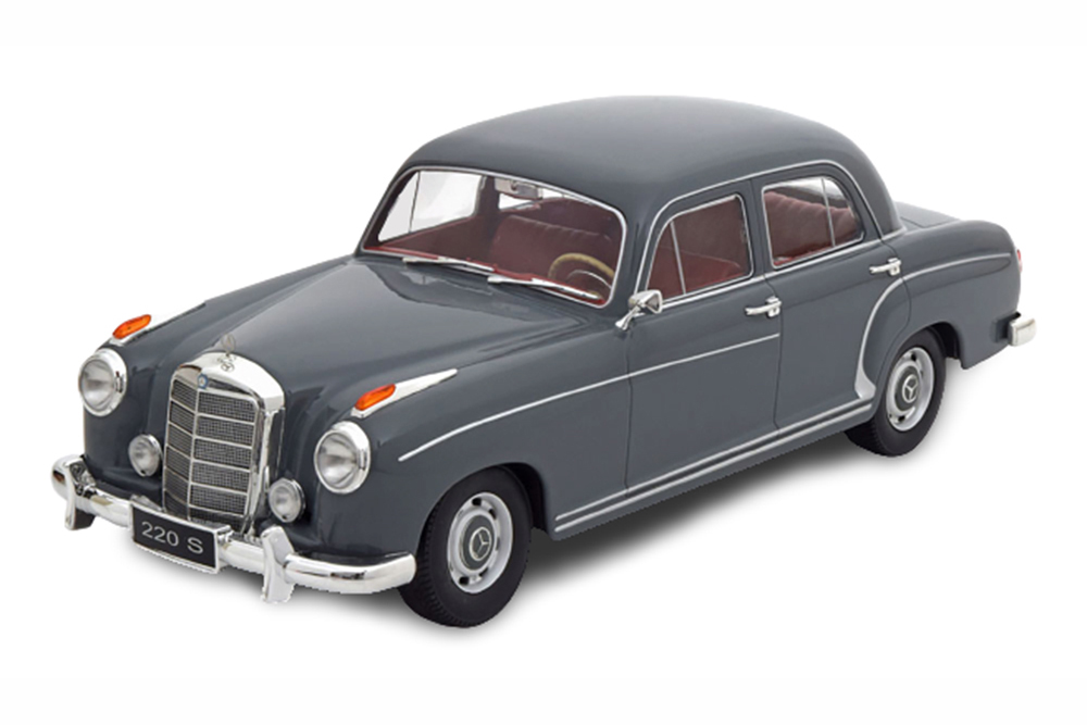 MERCEDES 220S W180II SALOON 1956 GREY LIMITED EDITION 500 PCS