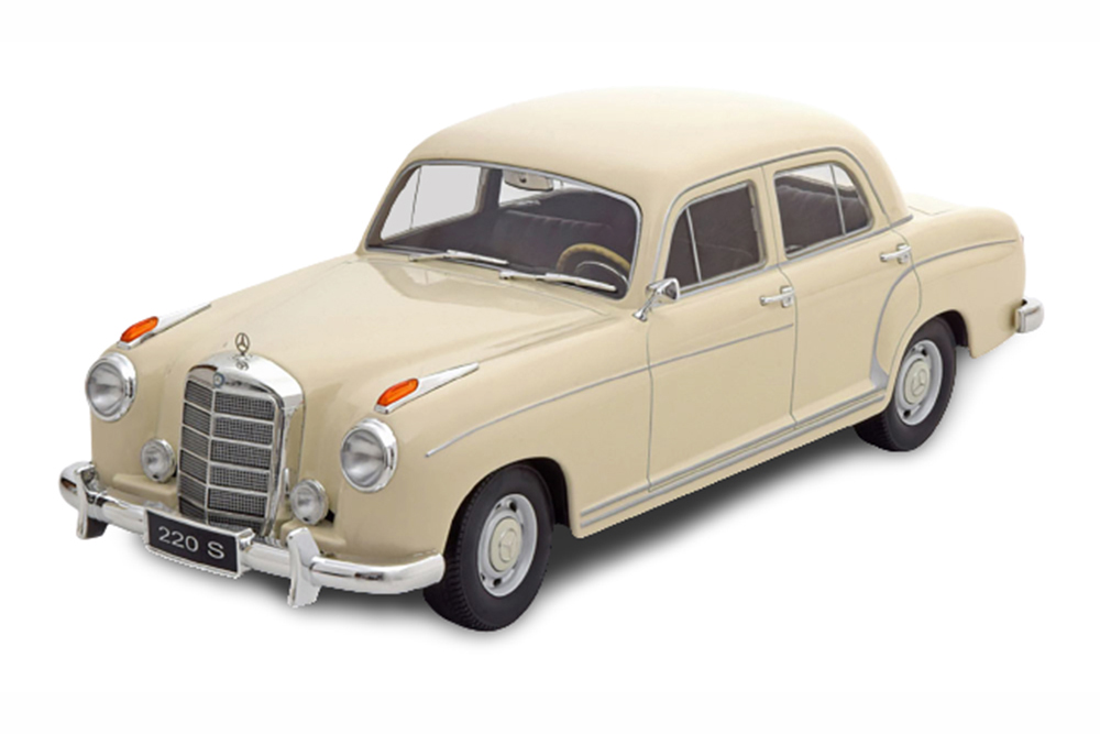 MERCEDES 220S W180II SALOON 1956 CREME LIMITED EDITION 500 PCS