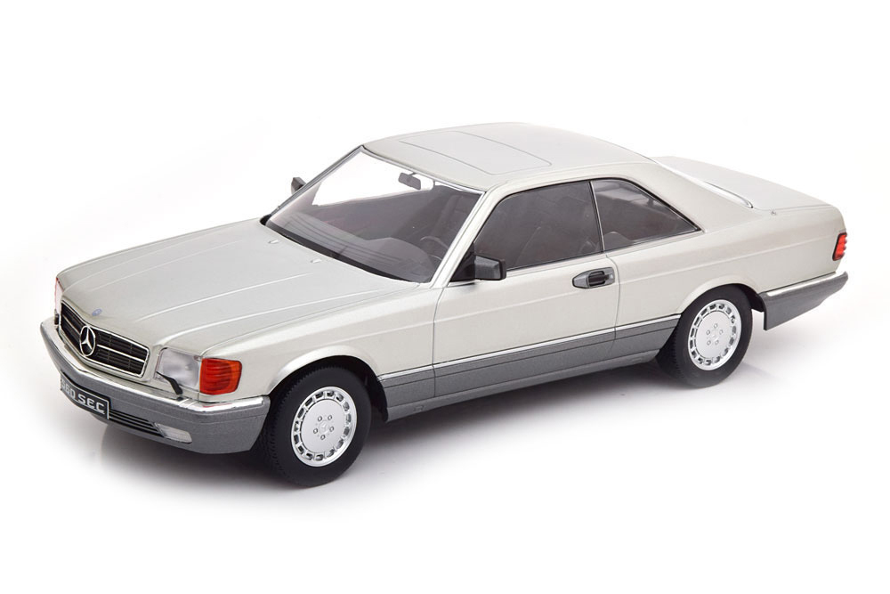 MERCEDES 560 SEC C126 1985 SILVER / МЕРСЕДЕС 560 СЕК C126 СЕРЕБРИСТЫЙ