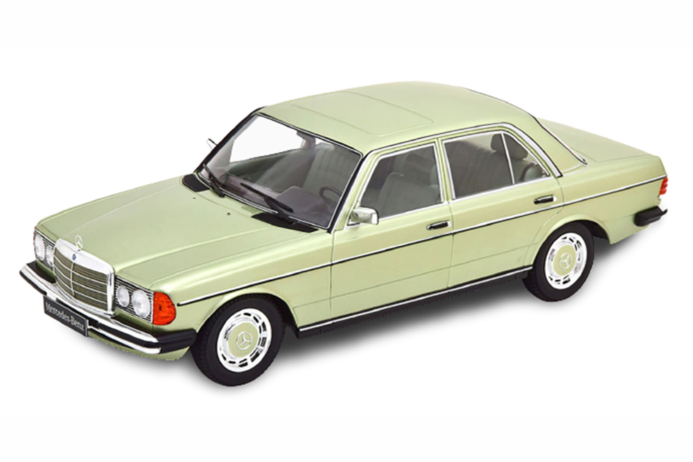 MERCEDES 280E W123 1977 LIGHTGREEN-METALLIC LIMITED EDITION 1000 PCS