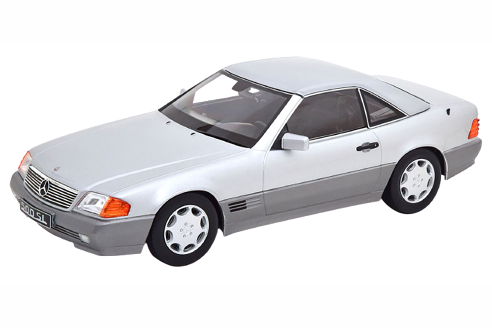 MERCEDES 500 SL R129 CONVERTIBLE WITH HARDTOP 1993 SILVER LIMITED EDITION 1000 PCS