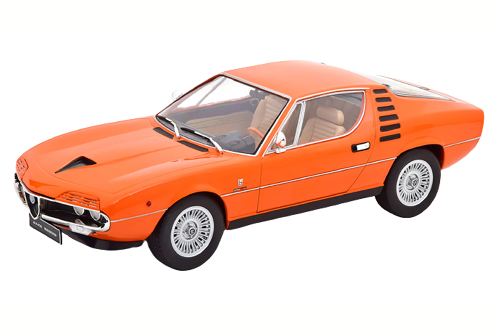 ALFA ROMEO MONTREAL INTERIEUR CREME 1970 ORANGE