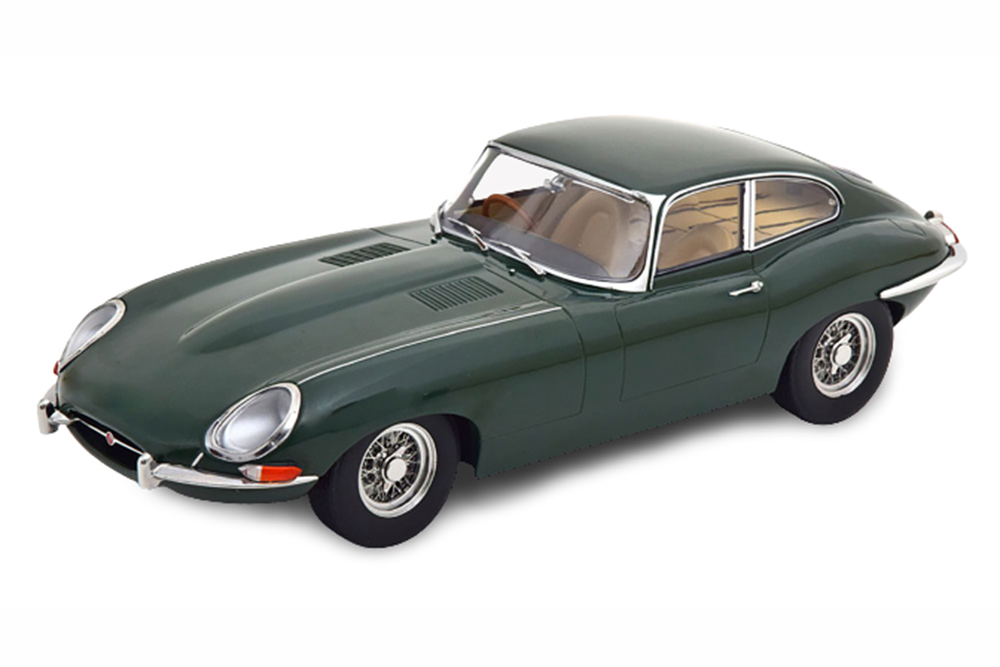JAGUAR E-TYPE COUPE SERIES 1 RHD 1961 DARKGREEN INTERIEUR CREME LIMITED EDITION 500 PCS