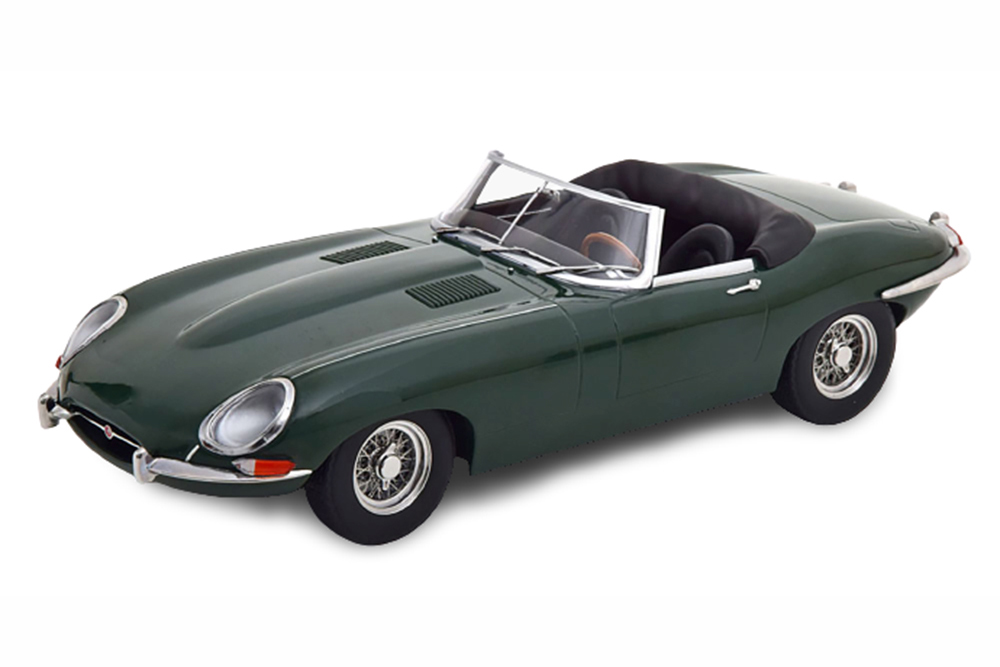 JAGUAR E-TYPE SERIES 1 LHD CONVERTIBLE OPEN 1961 DARKGREEN LIMITED EDITION 500 PCS