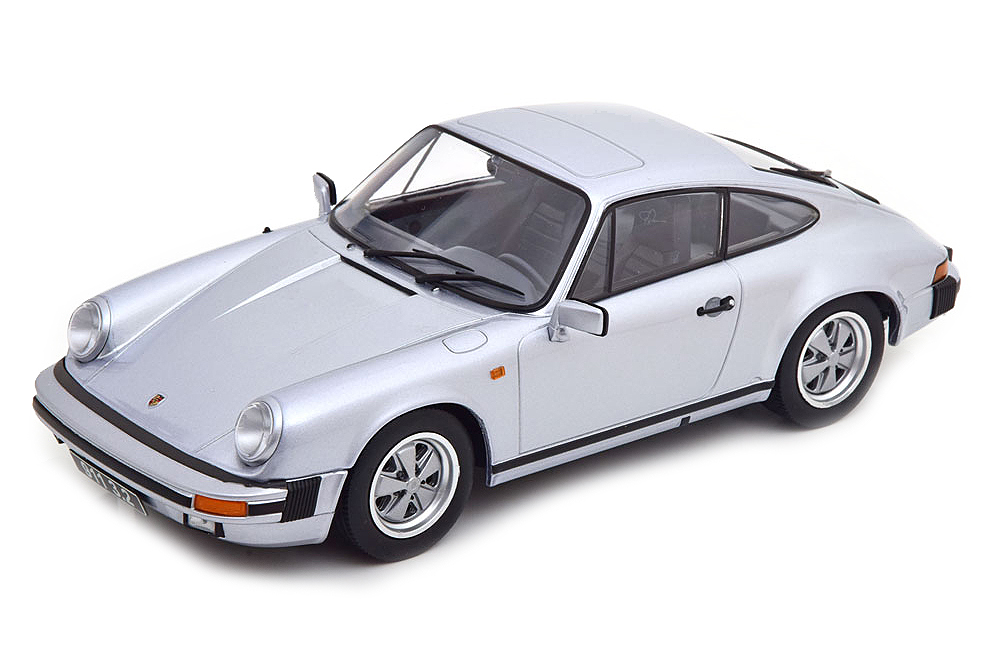 PORSCHE 911 CARRERA 3.2 COUPE 1988 SILVER/GREY / ПОРШЕ 911 КАРЕРА КУПЕ СЕРЕБРЯНЫЙ