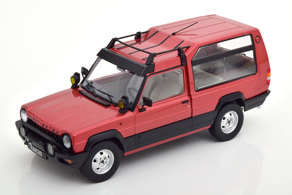 TALBOT-LAGO MATRA RANCHO X 1977-1983 REDMETALLIC