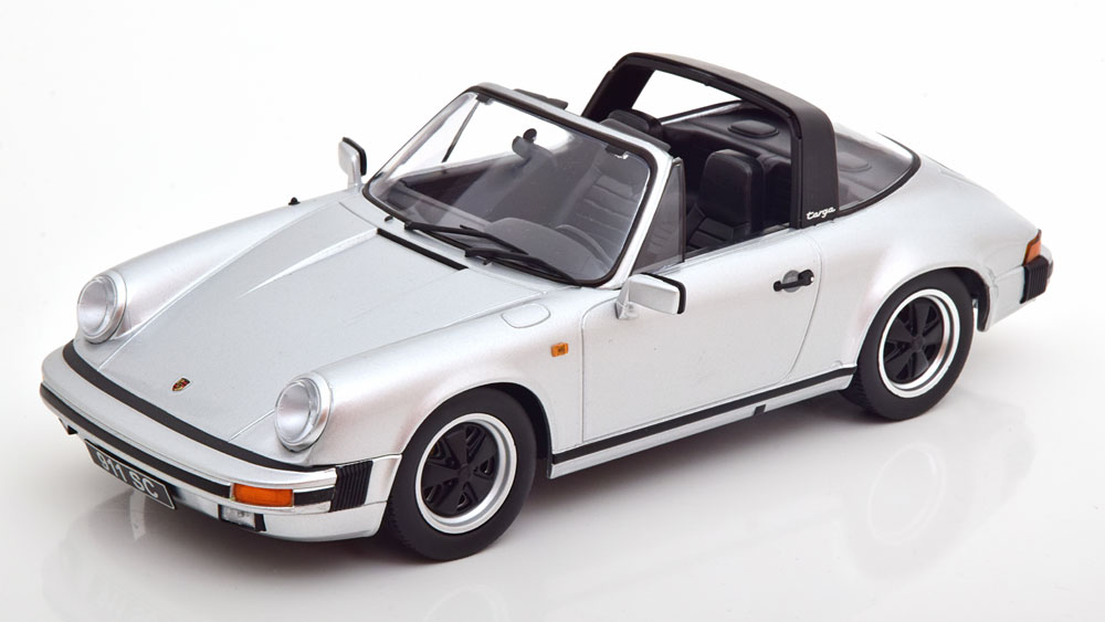PORSCHE 911 SC TARGA WITH HARDTOP 1983 SILVER