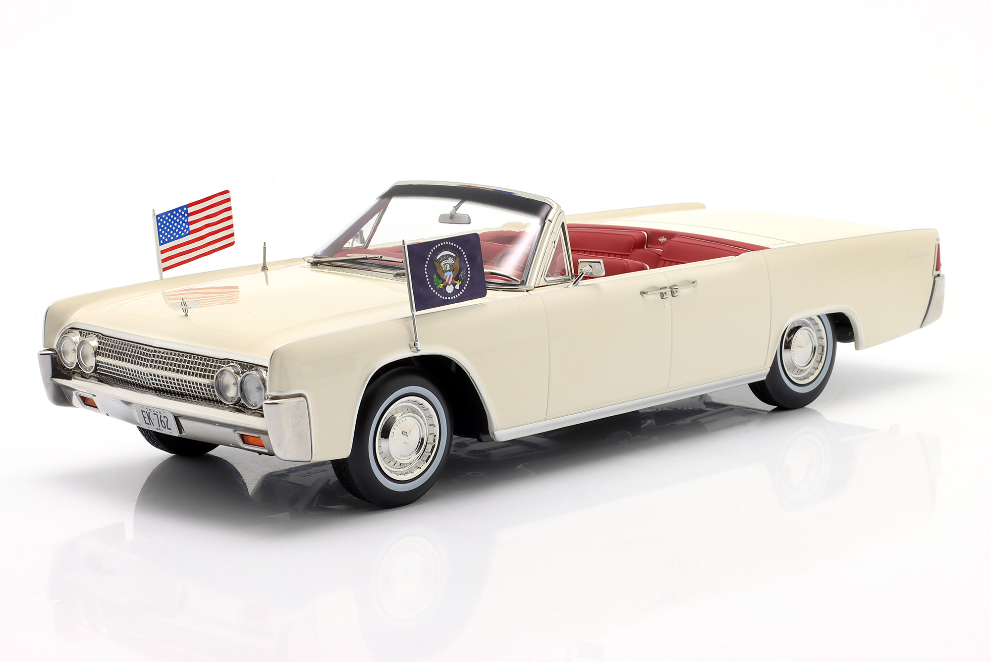 LINCOLN CONTINENTAL CABRIO JOHN F. KENNEDY YEAR 1963 WHITE / ЛИНКОЛН КОНТИНЕНТАЛ КАБРИО ДЖОХН КЕННЕДЙ БЕЛЫЙ