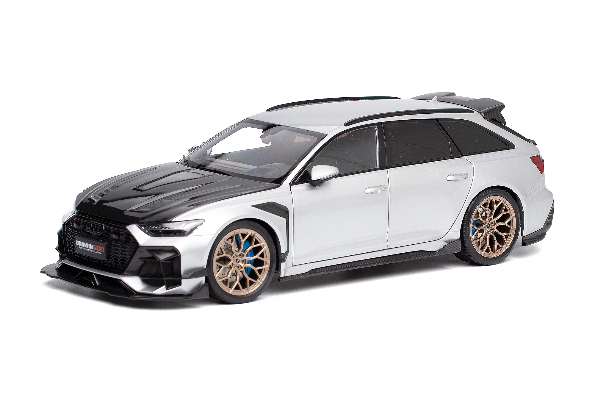 AUDI RS6 DARWIN PRO (C8) ABT2026 SILVER / АУДИ RS6 ДАРВИН ПРО C8 ABT2026 СЕРЕБРИСТЫЙ (ЛИМИТ 99/199)