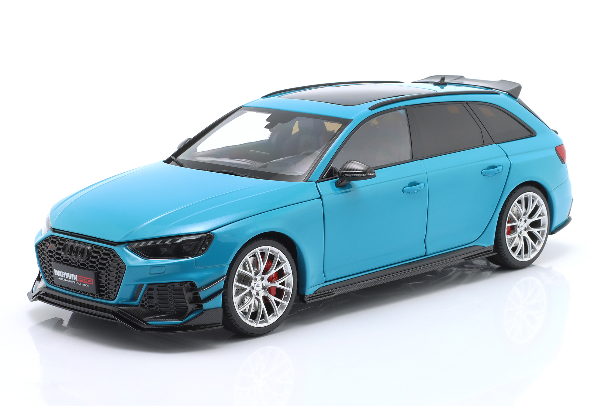 AUDI RS4 AVANT B9 DARWIN PRO 2025 LIGHT BLUE METALLIC / АУДИ РС4 ДАРВИН ПРО СИНИЙ
