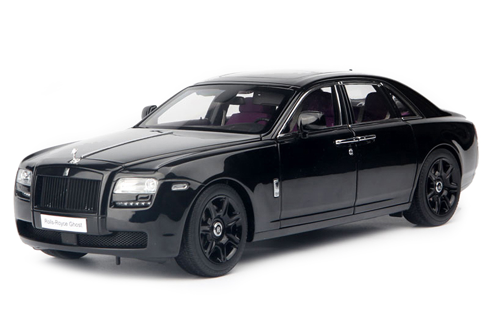 ROLLS-ROYCE GHOST I 2010-2020 BLACK/VIOLET INTERIOR