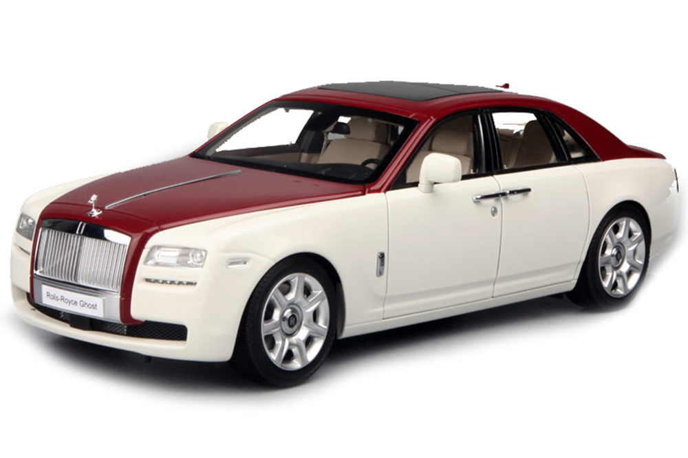 ROLLS-ROYCE GHOST I 2010-2020 WHITE/RED