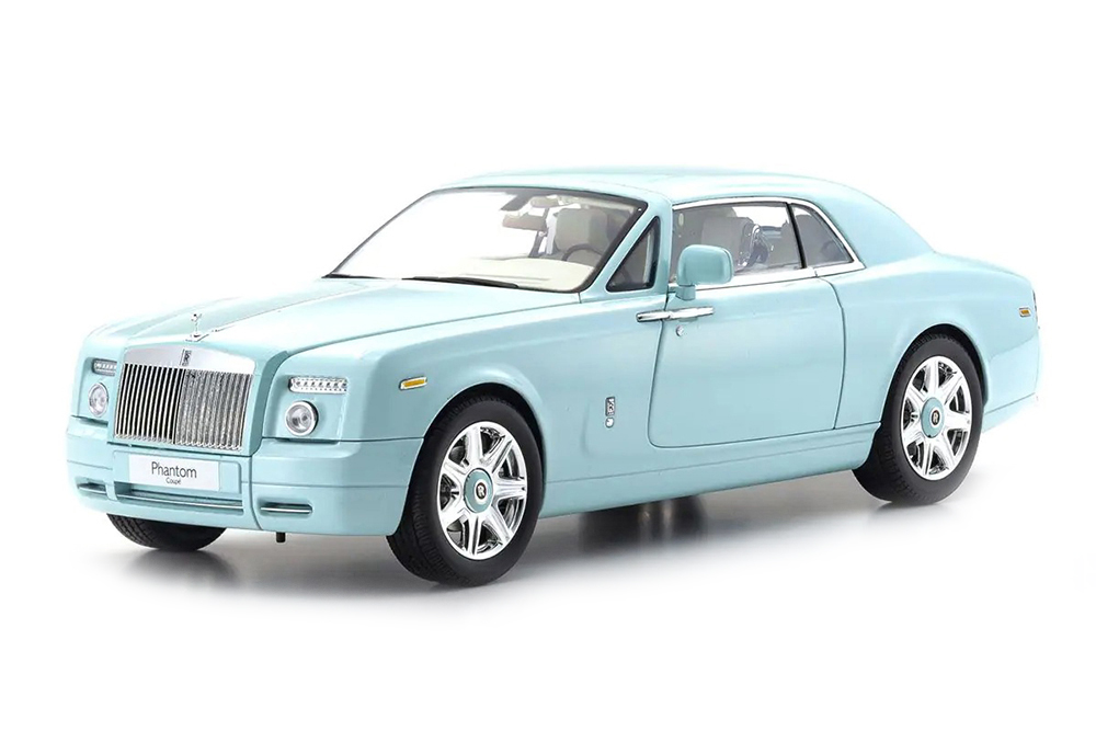 ROLLS-ROYCE PHANTOM DROPHEAD COUPE 2015 LIGHT BLUE / РОЛЛС-РОЙС ФАНТОМ КУПЕ СВЕТЛО-ГОЛУБОЙ