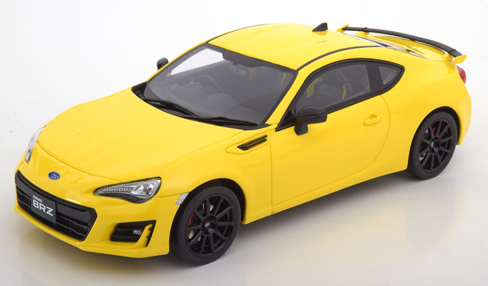 SUBARU BRZ 2017 YELLOW