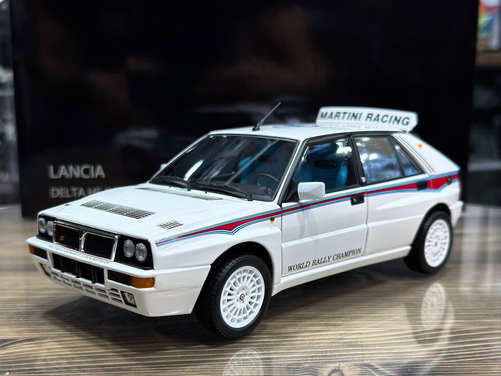 LANCIA DELTA HF INTEGRALE 6 WHITE / ЛЯНЧА ДЕЛЬТА HF ИНТЕГРАЛЕ 6 БЕЛЫЙ