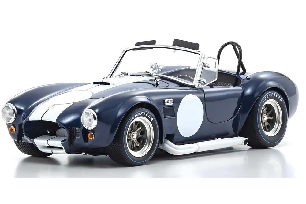 SHELBY COBRA 427 S/C DARK BLUE/WHITE (08047DBL) 1:18