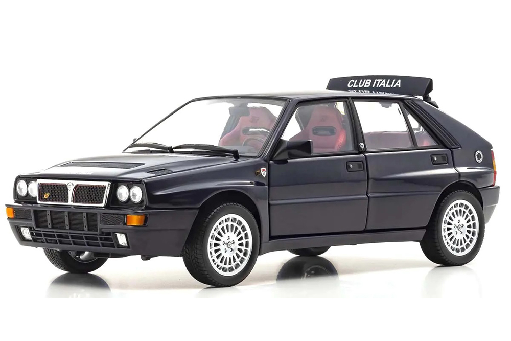 LANCIA DELTA HF INTEGRALE CLUB ITALIA DARK BLUE (08343SC) 1:18