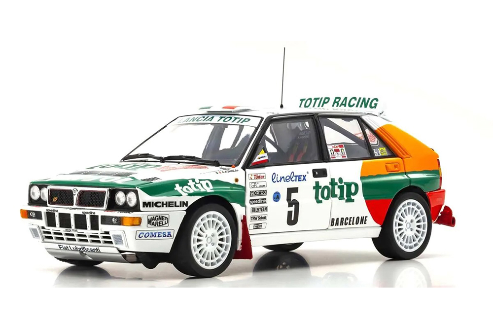 LANCIA DELTA HF INTEGRALE #5 RALLY MONTE CARLO 1993 (08348F) 1:18