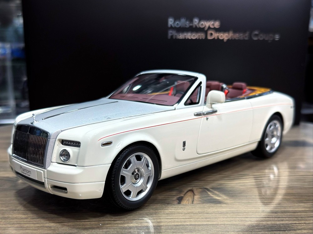 ROLLS-ROYCE PHANTOM DROPHEAD COUPE ENGLISH WHITE / РОЛЛС-РОЙС ФАНТОМ ДРОПХЕД КУПЕ АНГЛИЙСКИЙ БЕЛЫЙ