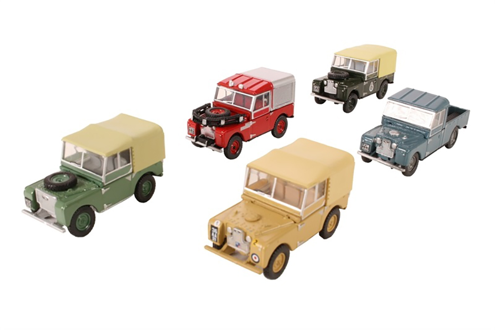 LAND ROVER SERIES I COLLECTION НАБОР ИЗ 5 МОДЕЛЕЙ