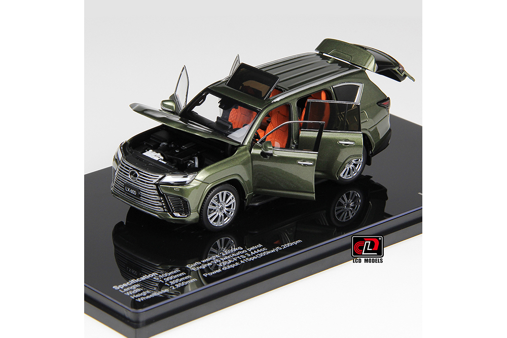 LEXUS LX600 2024 / ЛЕКСУС LX600 ЗЕЛЕНЫЙ