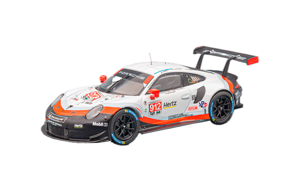 PORSCHE 911 (991) RSR #912 24H DAYTONA 2018 BAMBER, BRUNI, VANTHOOR
