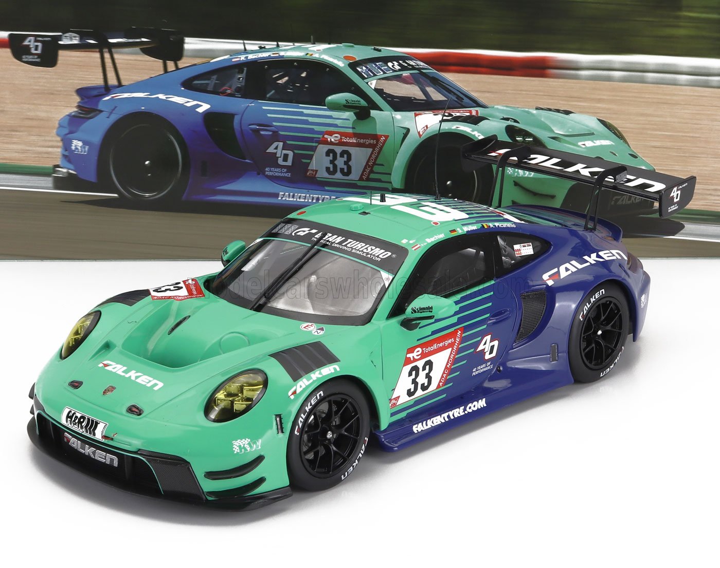 PORSCHE 911 GT3 R (992) #33 BACHLER/MULLER/PICARIELLO 24 ЧАСА НЮРБУРГРИНГА 2023