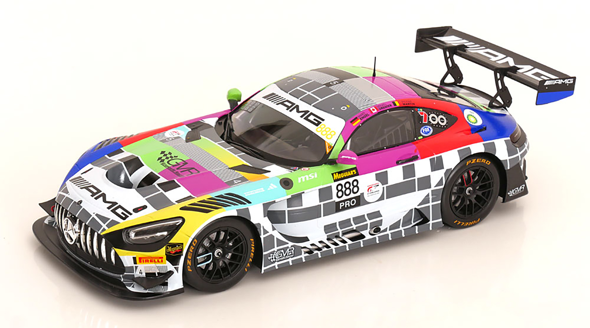 MERCEDES AMG GT3 EVO NO.888, BATHURST 2025 ENGEL / MARTIN / GRENIER / МЕРСЕДЕС АМГ ГТ3 ЭВО 888 БАТЕРСТ ЕНГЕЛ МАРТИН ГРЕНИЕР