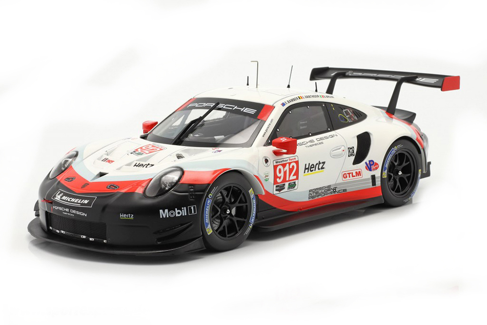 PORSCHE 911 (991) RSR #912 24H DAYTONA 2018 BAMBER, BRUNI, VANTHOOR