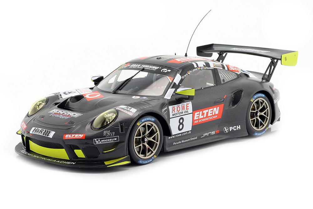 PORSCHE 911 GT3 R #8 VLN 1 NURBURGRING 2019 IRON FORCE / ПОРШЕ 911 ГТ3 (НЮРБУРГРИНГ)
