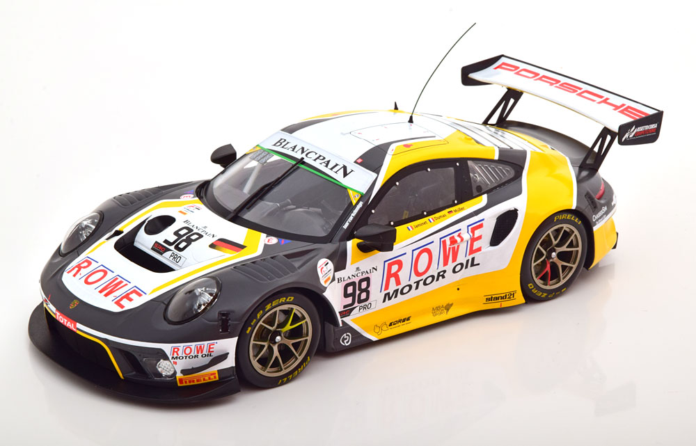 PORSCHE 911 GT3 R NO 98 24H SPA 2019 ROWE RACING
