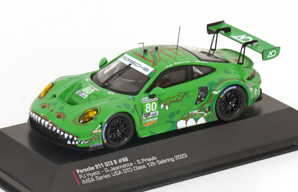 PORSCHE 911 (992) GT3 R REXY NO 80 12H SEBRING IMSA 2023