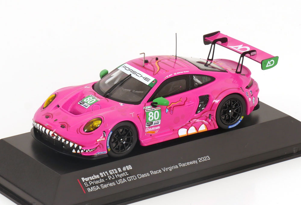 PORSCHE 911 (992) GT3 R ROXY NO 80 RACE VIRGINA IMSA 2023