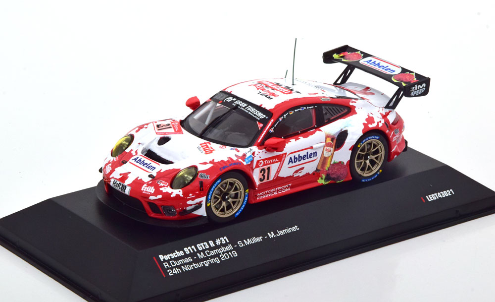 PORSCHE 911 GT3 R NO 31 24H NUERBURGRING 2019