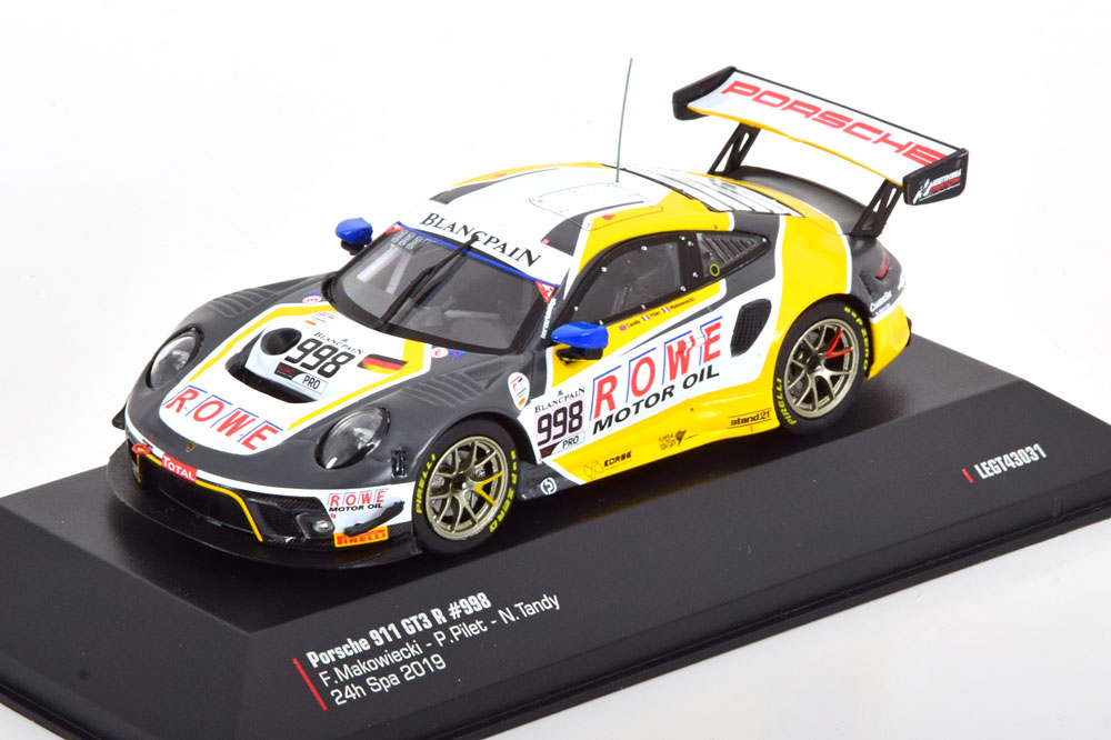 PORSCHE 911 GT3 R NO 998 24H SPA 2019