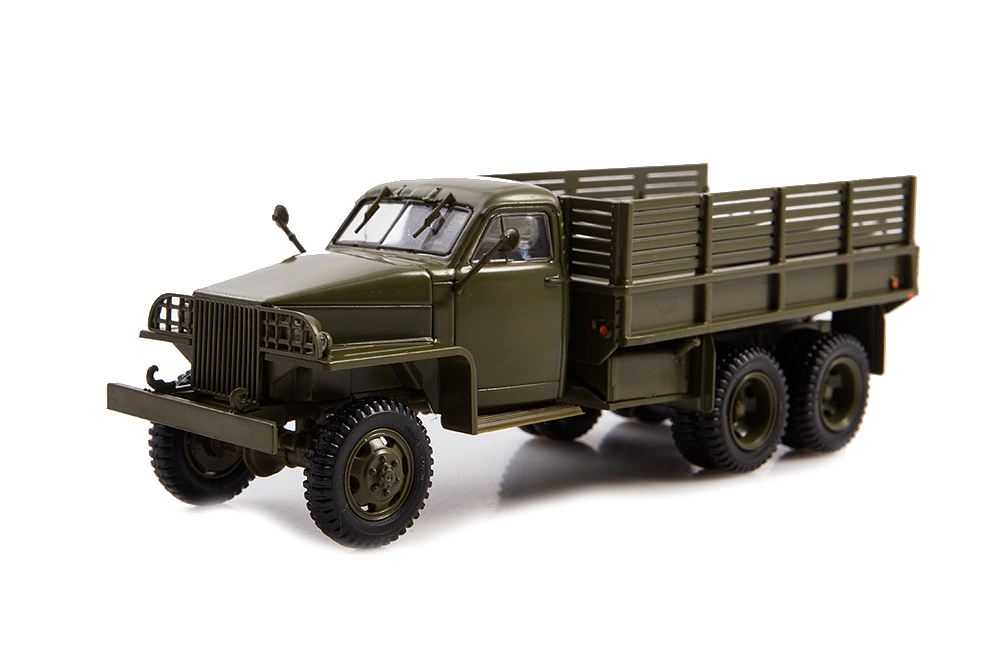 STUDEBAKER / СТУДЕБЕКЕР US6 U3 ЗЕЛЕНЫЙ (ЛЕГЕНДАРНЫЕ ГРУЗОВИКИ СССР #66)