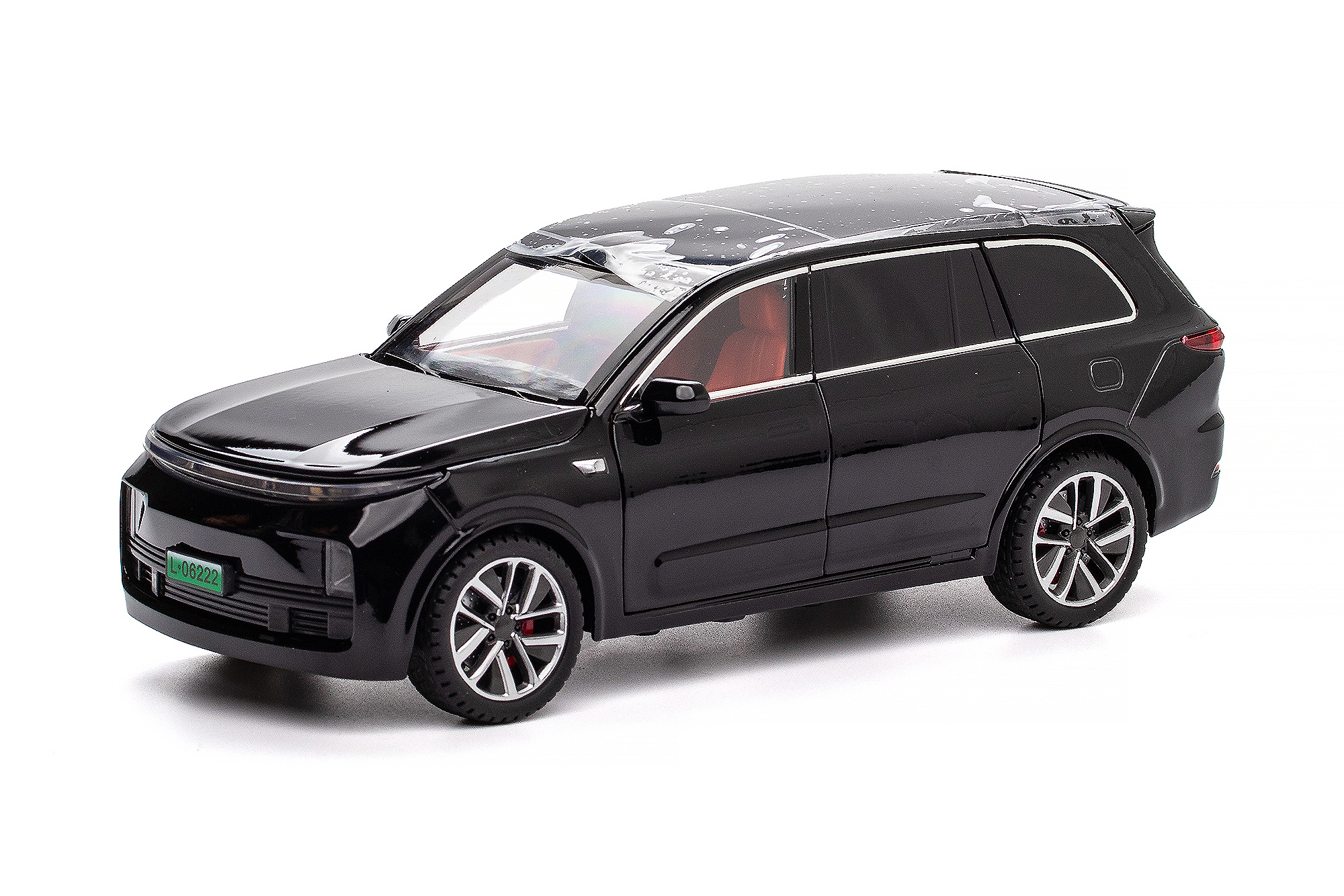 LIXIANG (LI AUTO) L9 2025 BLACK / ЛИСЯН L9 2025 ЧЕРНЫЙ (ДЛИНА 20 СМ, БЕЗ УПАКОВКИ)