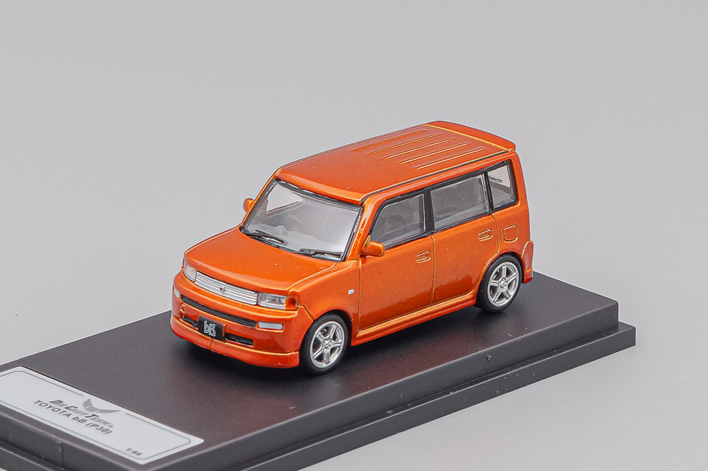 TOYOTA BB 2000, ORANGE METALLIC (ДЛИНА МОДЕЛИ 6-10 СМ)