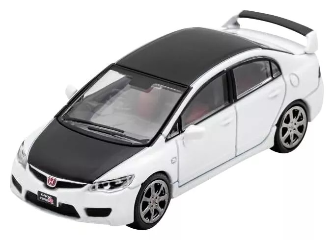 HONDA CIVIC TYPE R 2007, WHITE / BLACK (ДЛИНА МОДЕЛИ 6-10 СМ)