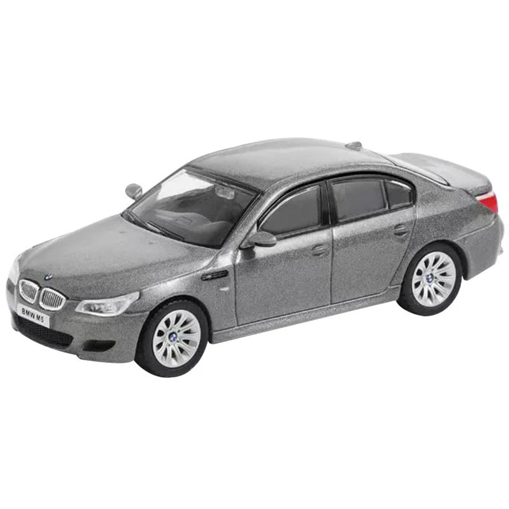 BMW M5 E60 2004, GREY (ДЛИНА МОДЕЛИ 6-10 СМ)