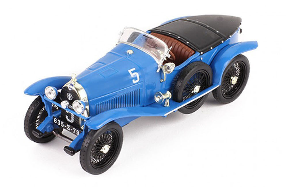LORRAINE-DIETRICH B3-6 NO.5 LORRAINE-DIETRICH ET CIE 24H LE MANS 1923 BLUE / ЛОТАРИНГИЯ-ДИТРИХ B3-6 NO.5 ЛОТАРИНГИЯ-ДИТРИХ И CIE 24H ЛЕ-МАН 1923 СИНИЙ