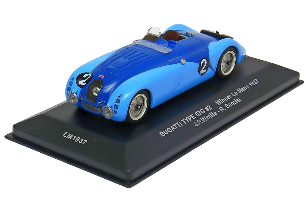 BUGATTI TYPE 57G WINNER 24H LE MANS 1937
