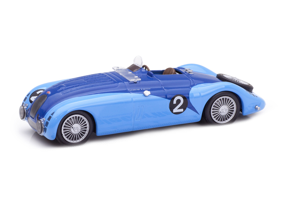BUGATTI 57G J-P. WIMILLE-R.BENOIST # 2 WINNER LE MANS 1937