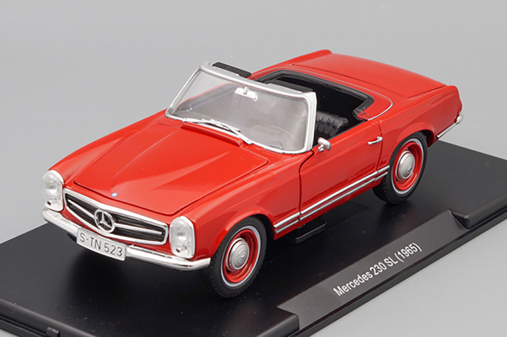 MERCEDES-BENZ 230 SL 1965, RED