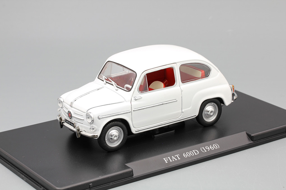 FIAT 600D 1960, WHITE