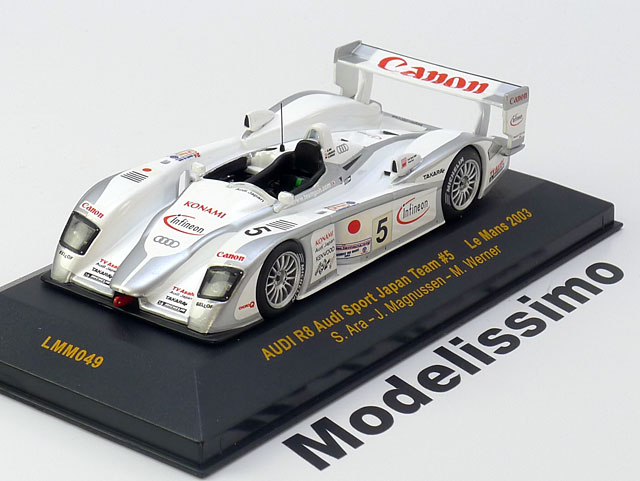 AUDI R8 NO 5 24H LE MANS 2003