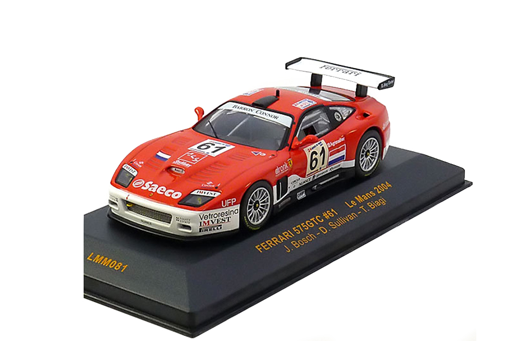FERRARI 575 GTC NO 61 24H LE MANS 2004