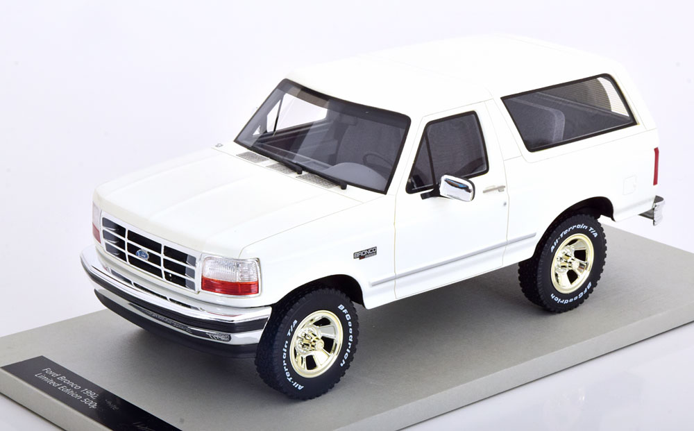 FORD BRONCO 1992 WHITE