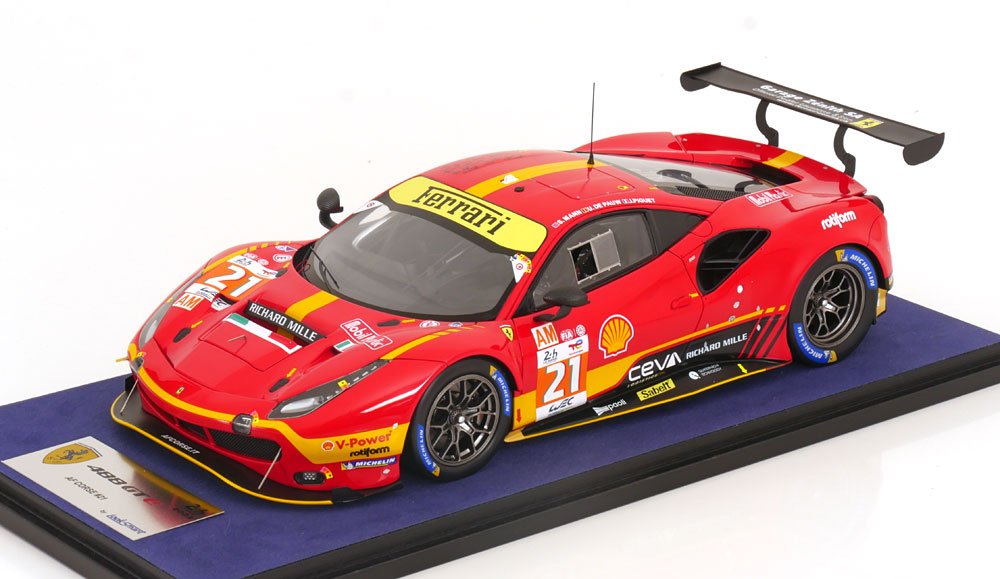 FERRARI 488 GTE EVO NO 21 24H LE MANS 2023
